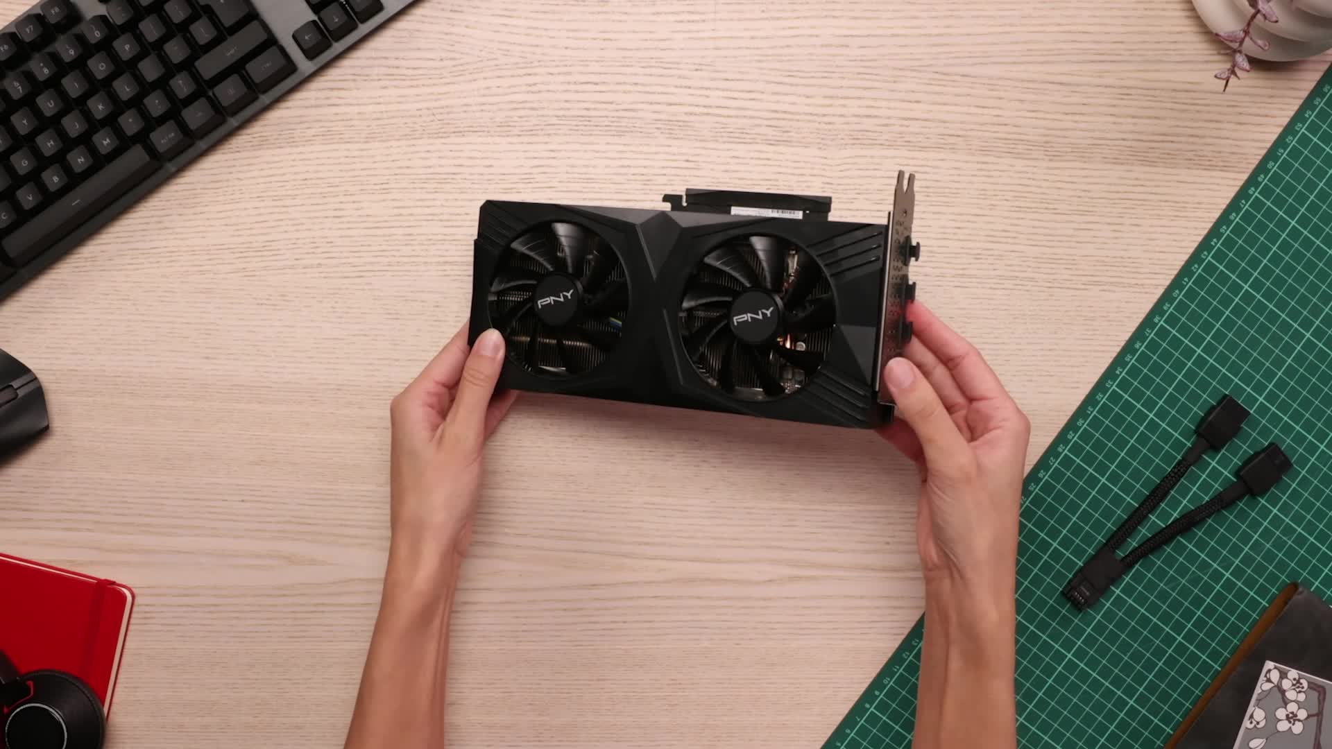PNY GeForce RTX 4070 SUPER 12GB VERTO Overclocked Dual Fan DLSS 3