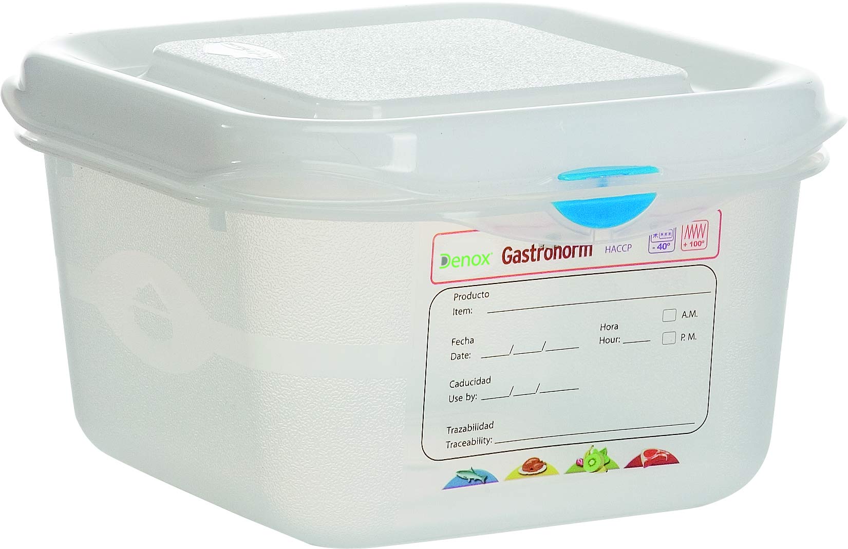 Solent Plastics Clear Gastronorm Food Storage Ingredient Containers - Perfect For Restaurants, Mass Catering, Events, Meal Prep, Fridge Organisation - Available In 23 Different Sizes (Air-Tight Gastronorm 1/6 1.7 Litre)