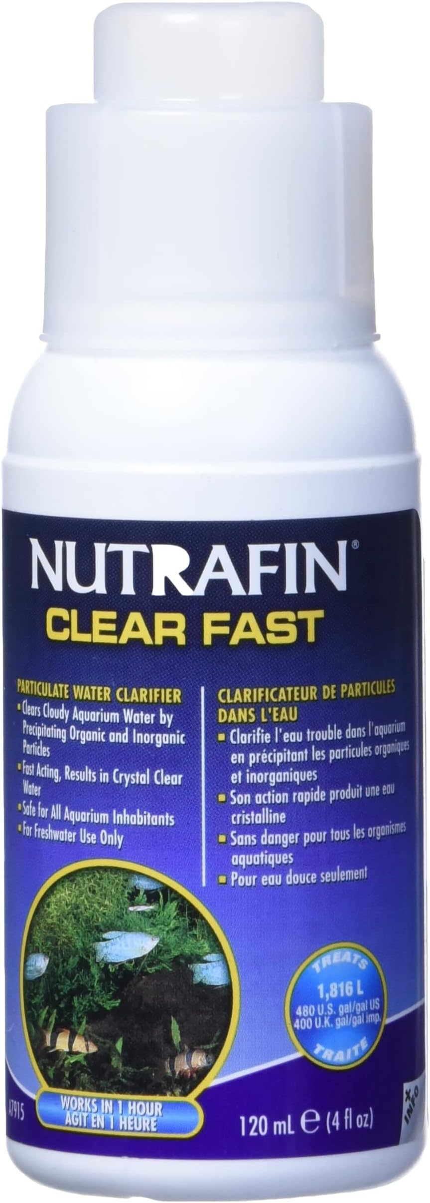 Nutrafin Clear Fast Aquarium Treatment 120 ml