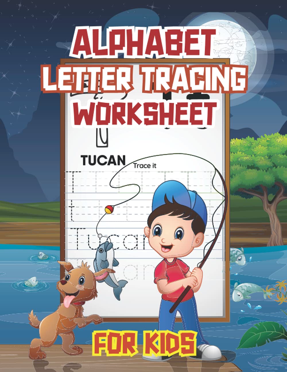 Buy Alphabet Letter Tracing Worksheet Improving Handwriting for
