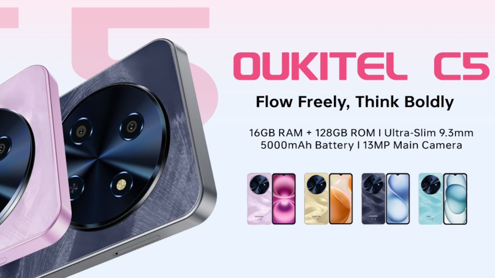 Amazon.com: OUKITEL C5 Phone Unlocked, 16(4+12) GB RAM+128GB/TF