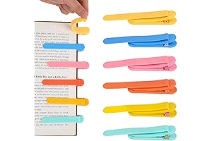 6 Silicone Bookmarks for Avid Bibliophiles: Your Essential Reading Accessory
