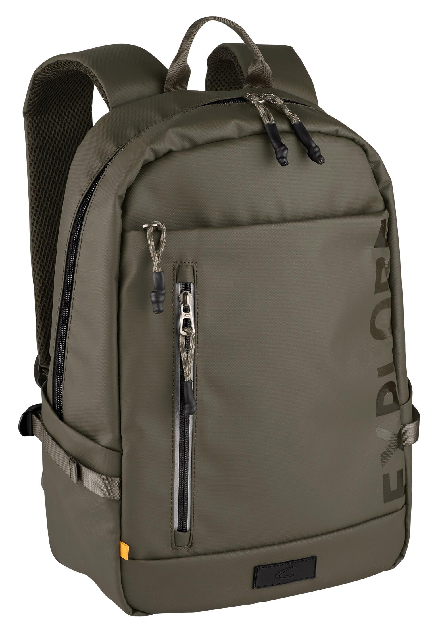 camel active Explore Men's Backpack Medium Green, khaki, M, Modern
