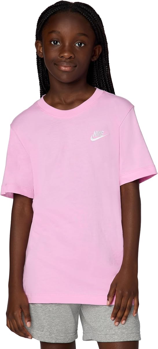 Nike Camiseta unisex Sportswear Club para niños grandes - Niños y niñas