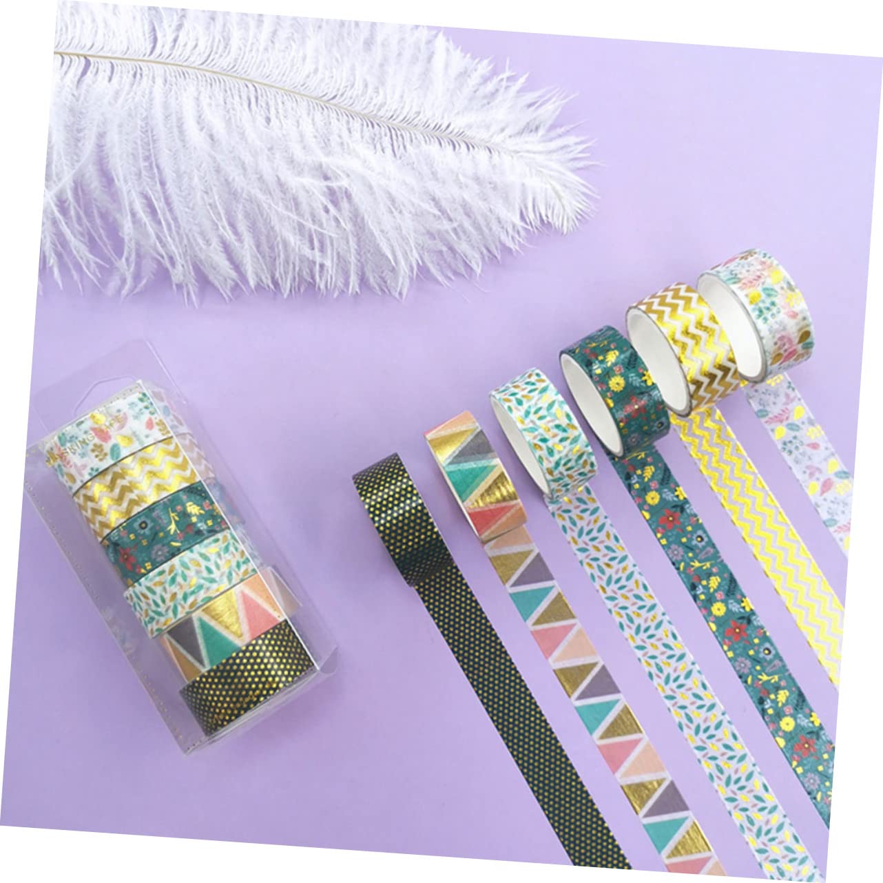 SHINEOFI 30rollen Buntes Washi Tape Dekoratives Papierklebeband Für Hand Accounts Scrapbooking Journaling Abnehmbar Vielseitig Einsetzbar Ohne Rückstände Geruchsneutral