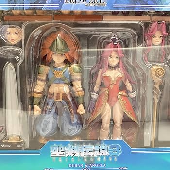 フィギュア BRING ARTS 聖剣伝説3 TRIALS of MANA デュラン&amp;アンジェラ スクウェアエニックス 聖剣伝説3 トライアルズ オブ マナ BRING ARTS デュラン
