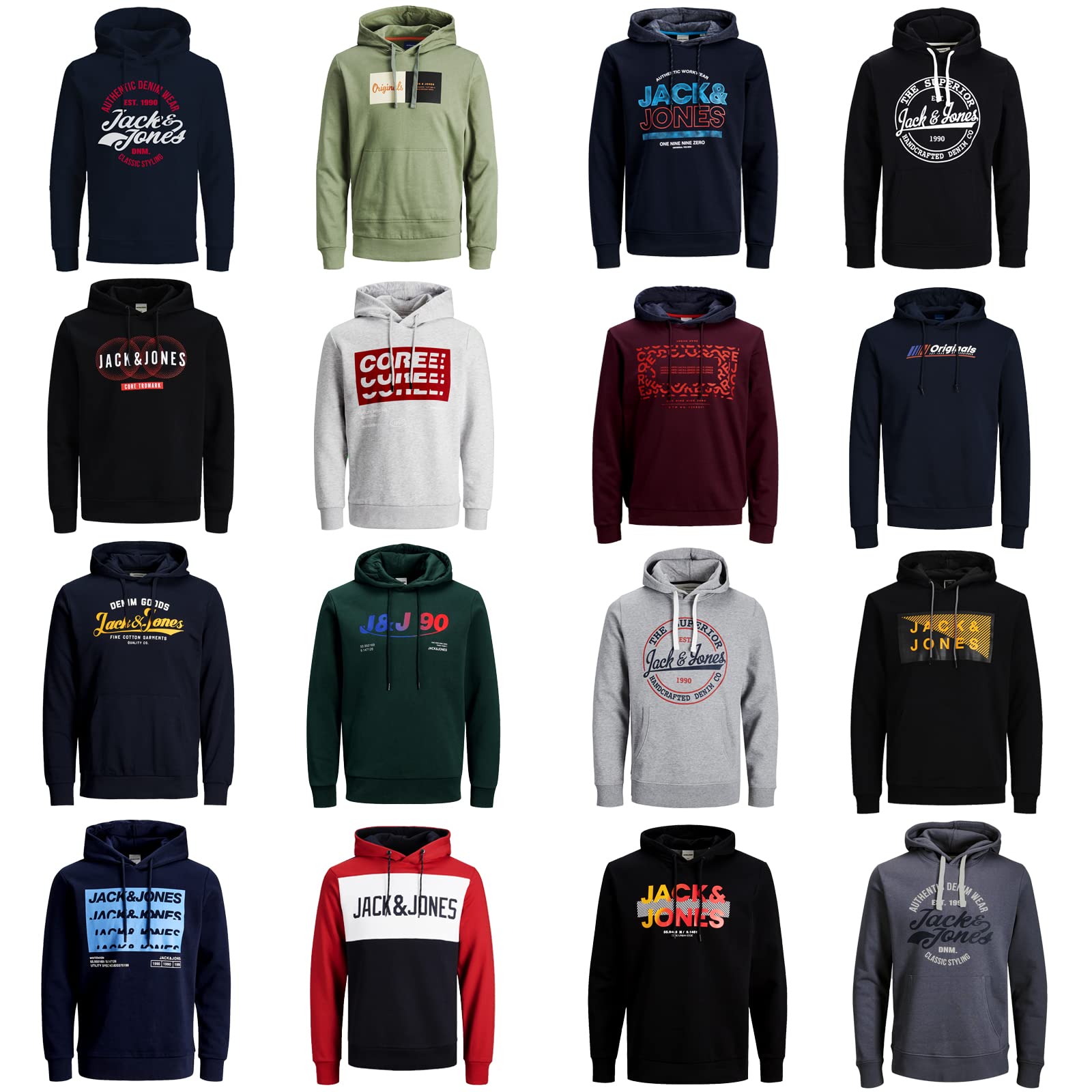 Jack Jones Jeans Sweat à Capuche Imprimé Jaune Jack & Jones, €45 | Asos | France Magasin Jack Jones