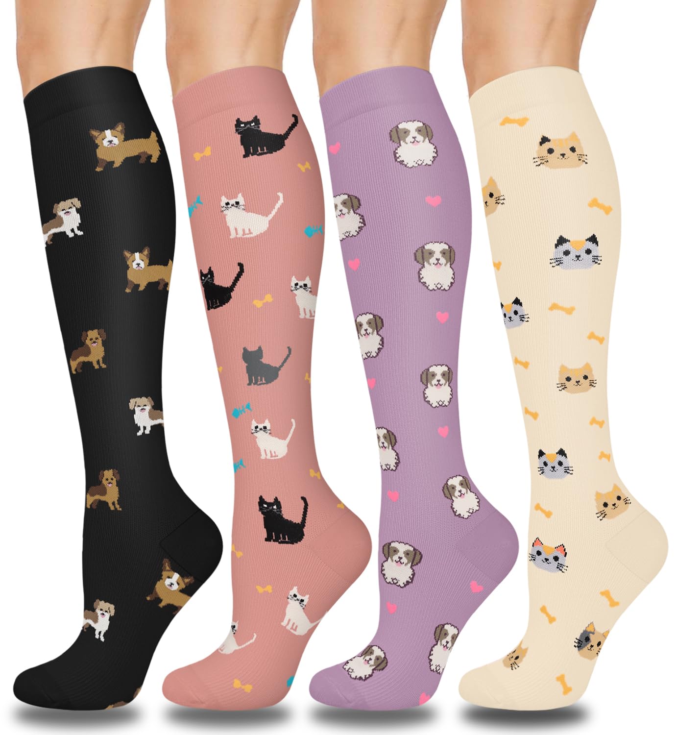Chaussettes de compression running confort voyage avion et sport - 6