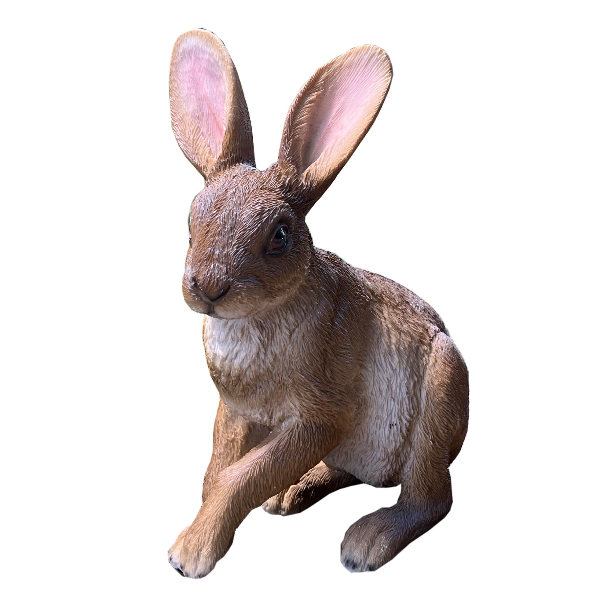 Alfie Francis 27.5cm (Tall) Sitting Rabbit Garden Ornament Outdoor Outside Decoration Animal