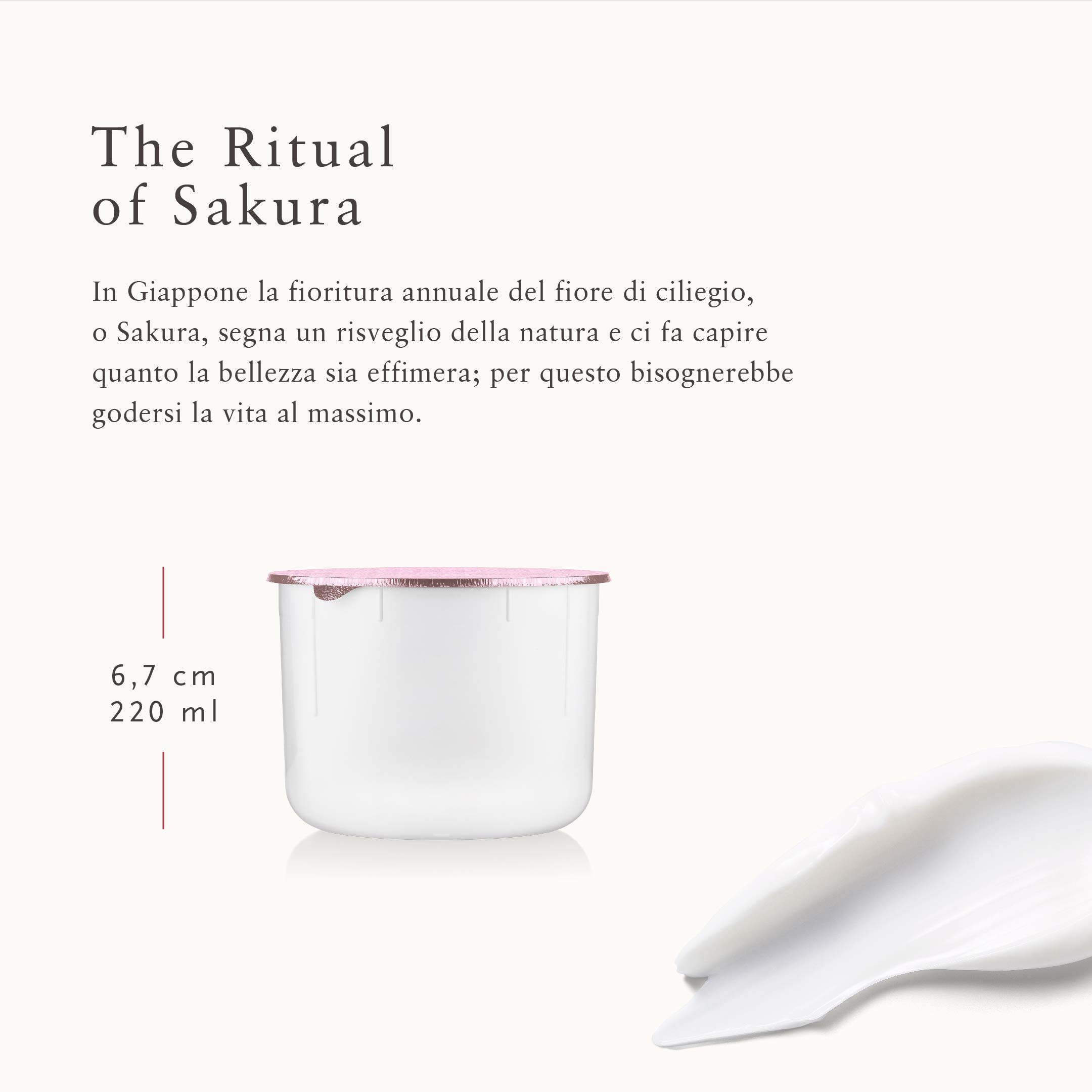 RITUALS Ricarica Crema Corpo di The Ritual of Sakura, Con Latte di Riso, Fiori di Ciliegio, Antiossidanti, Vitamina E e Centella Asiatica ‒ Nutre e Rigenera la Pelle