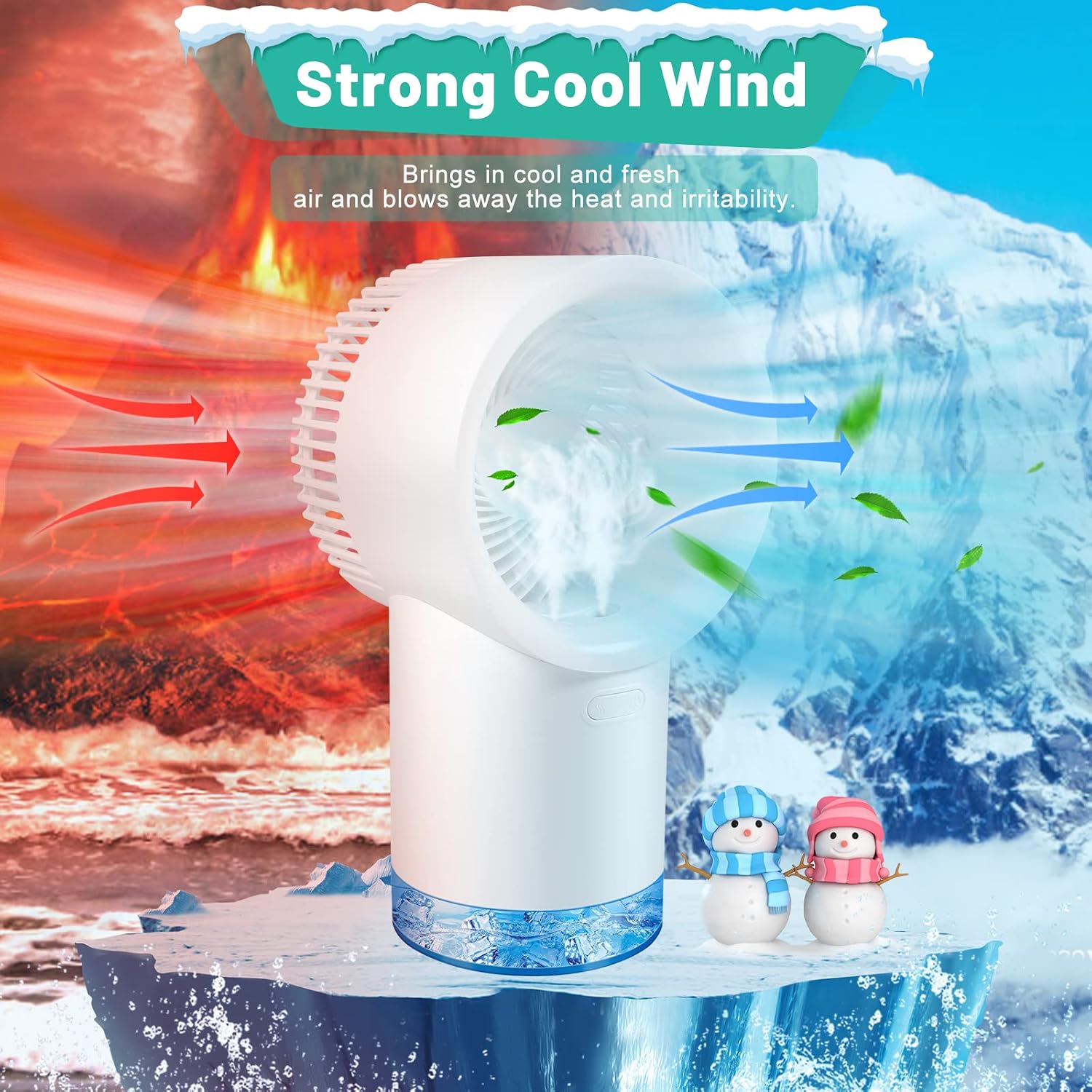 Air Conditioner Fan, Cordless 