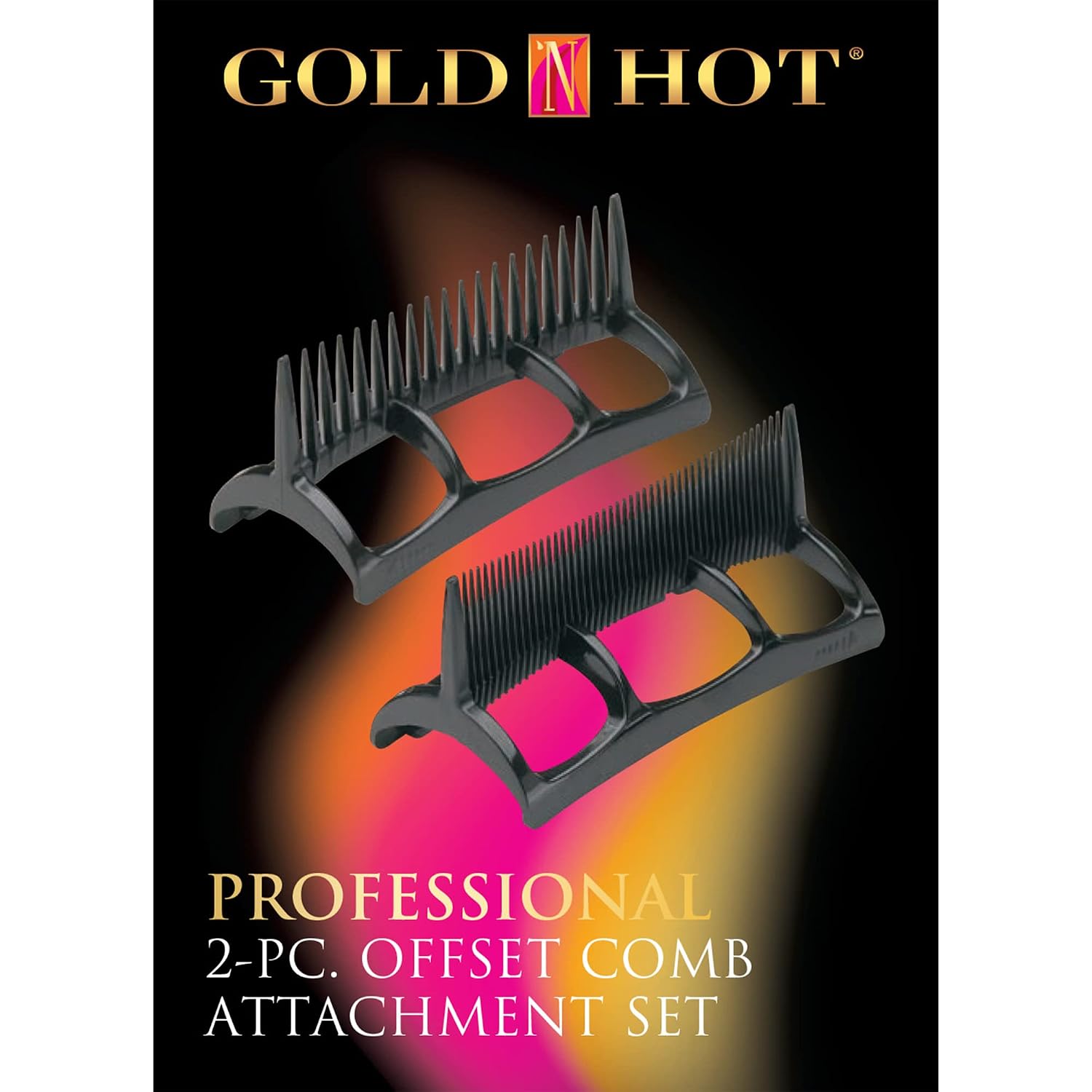 Gold N Hot 2pc Offset comb Attachment for GH3202 & GH2275