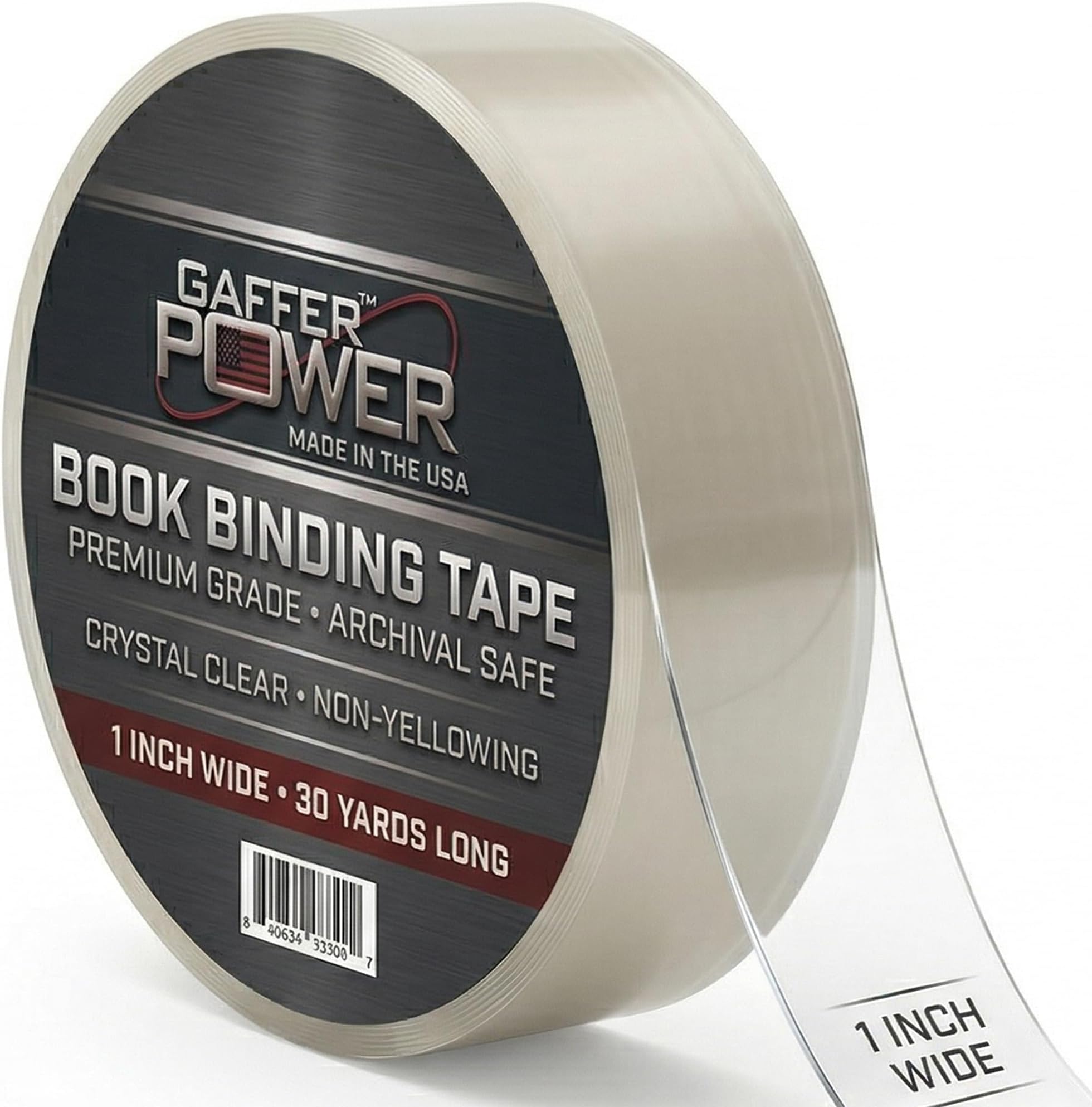Clear Book Tape 1 Inch