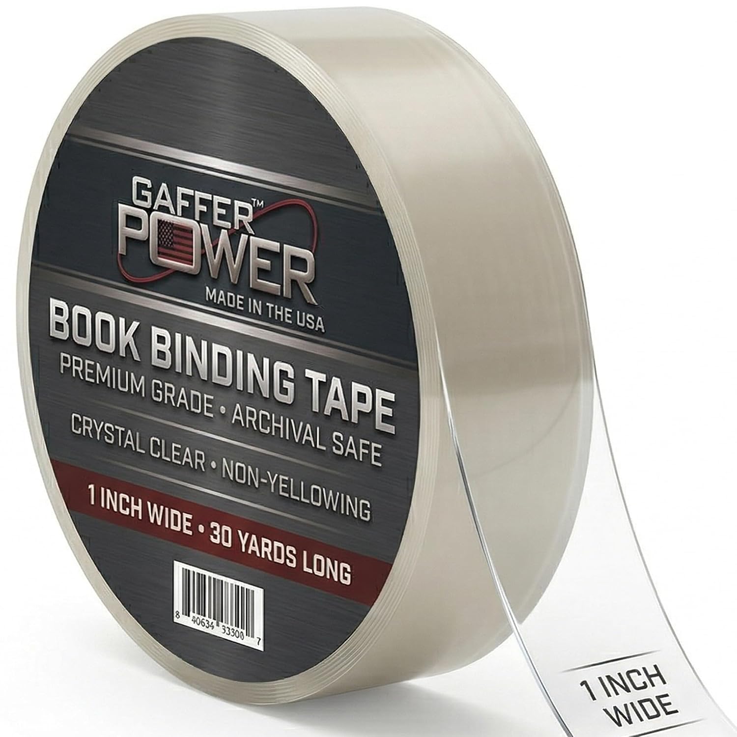 Gaffer Power クリア製本テー