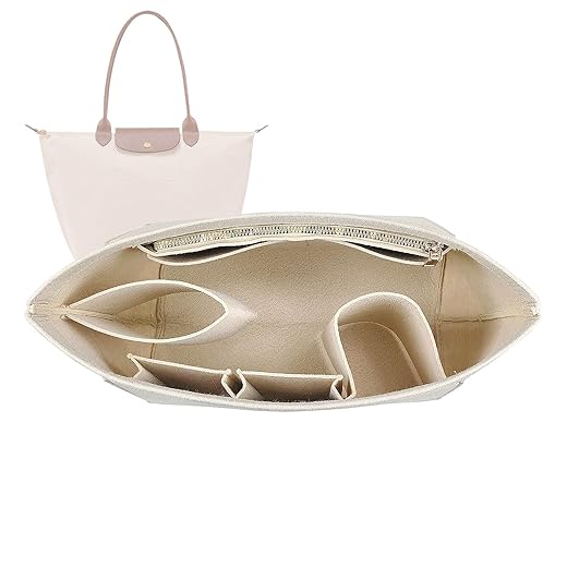 Felt Tote Bag Organizer Insert for Handbags
