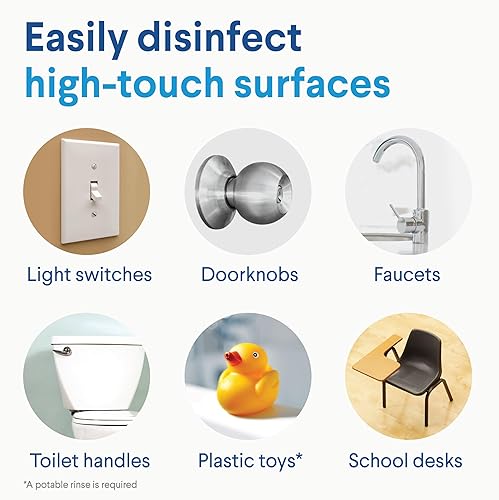 Miniatura 32 de Clorox Niebla desinfectante, limón y azahar, 1 spray y 1 repuesto, 16 onzas cada uno