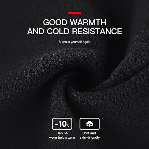 Miniatura 5 de Guantes térmicos de invierno para hombres y mujeres, impermeables, resistentes al viento y antideslizantes, guantes cálidos para pantalla táctil