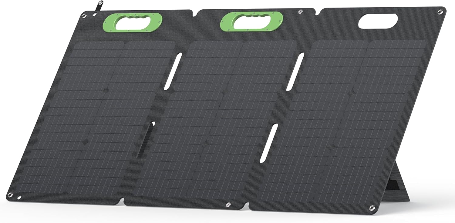 YOSHINO ヨシノ ソーラーパネル SolarPanel SP100 100W ポータブル電源用 小型 充電器 折畳み USB-C/USB-A/DC出力 ソーラーチャージャー ETFE 高変換効率 単結晶 IP67防水 (18.24V 6.03A) 軽量 コンパクト 節電 停電対策 防災 車中泊 キャンプ