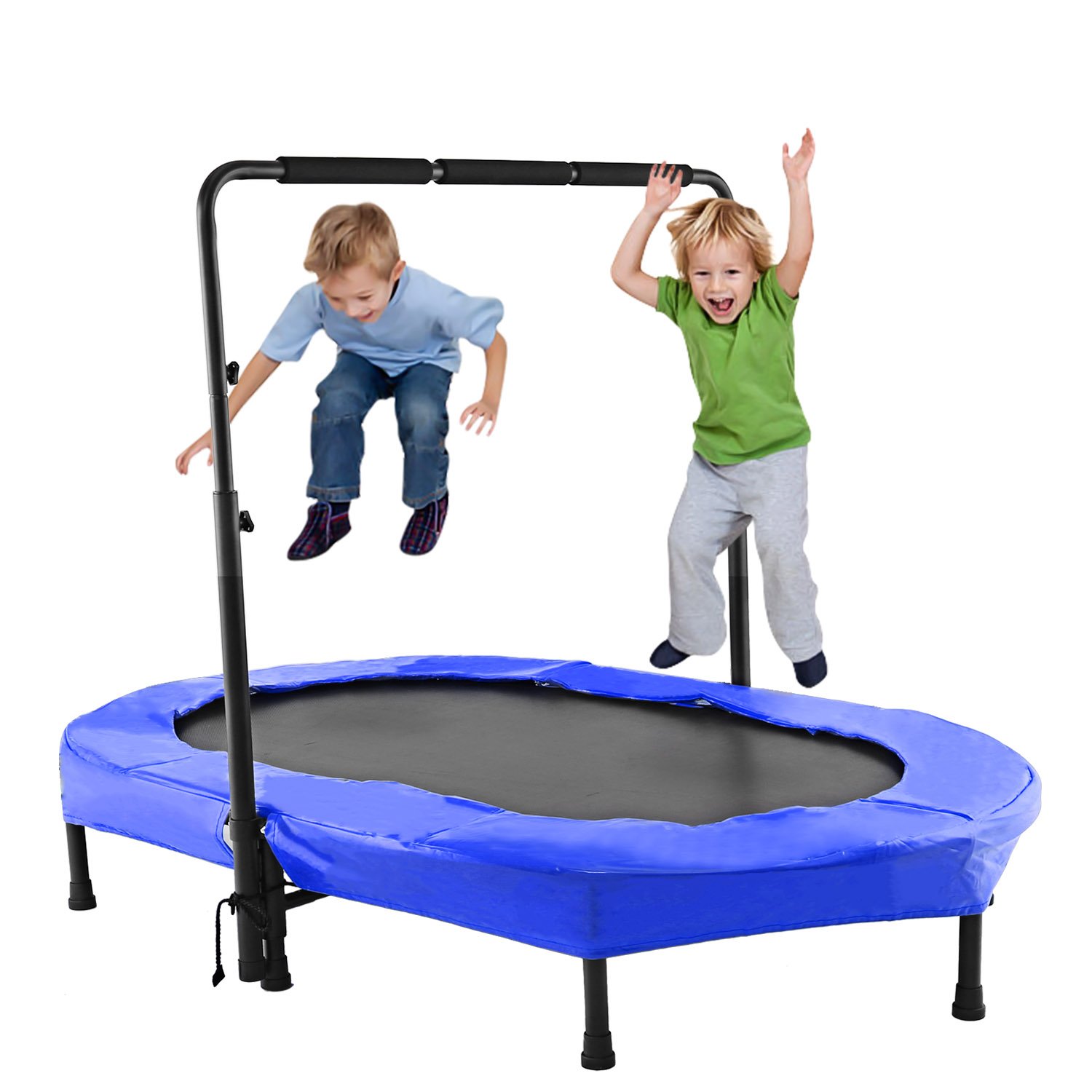 Buy ANCHEER Foldable Mini Trampoline,Fitness Rebounder with Adjustable
