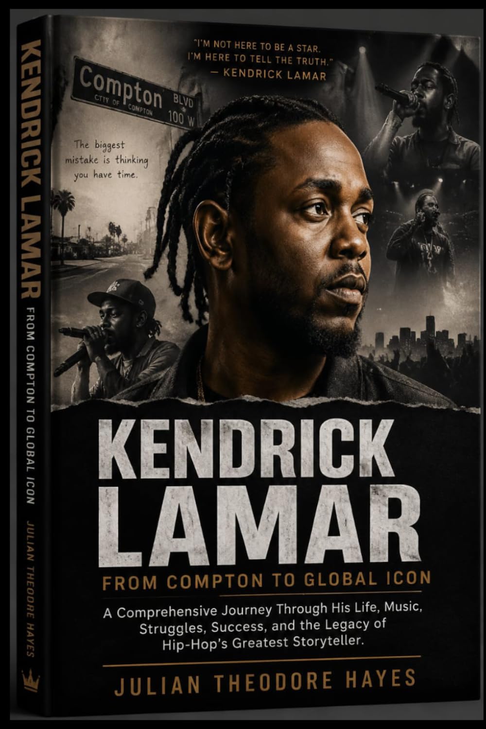 Kendrick Lamar: From Compton to Global Icon: (A Comprehensive Journey Through His Life, Music, Struggles, Success, and the Legacy of Hip-Hop’s Greatest Storyteller