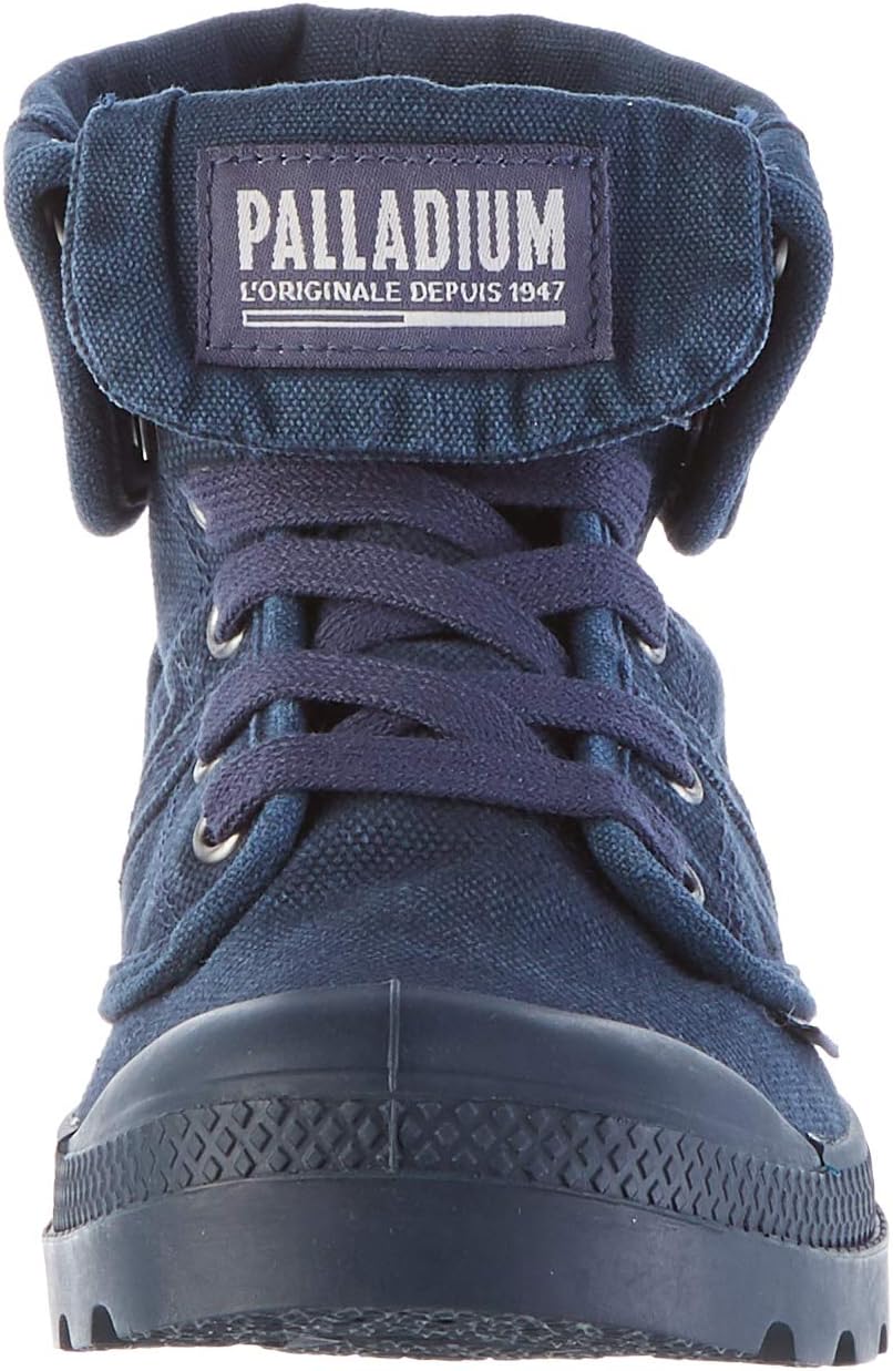 Palladium Women's Round Toes Sneaker 6 Blue (Mood Indigo/Ebony U01)