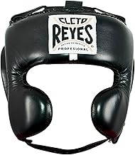 CLETO REYES Boxing Headgear with Cheek Protection for Men and Women, Protective Head Guard Face Saver, Sparring Fighting