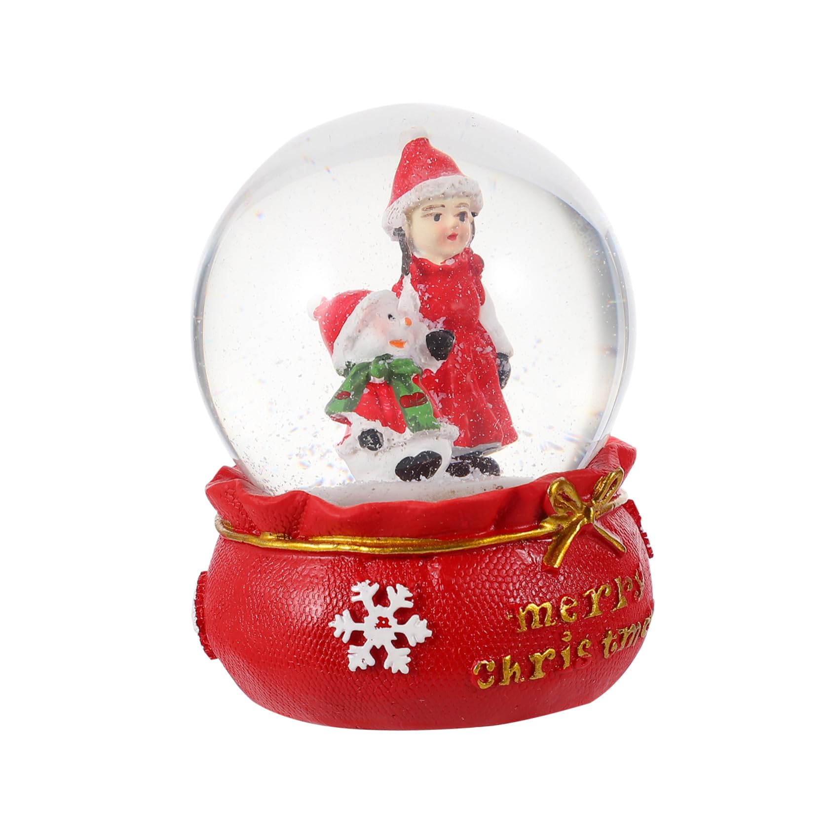Bola de cristal navideña para mesa: adorno LABRIMP que alegra tu hogar en fiestas