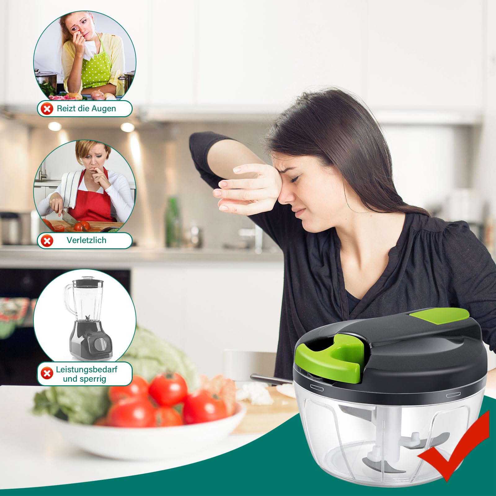 Asddcavvf Trancheuse D'Oignons Verts De Cuisine Facile Coupe-Oignons Verts Râpés Outil De Cuisine Fonctionnel Cool Pour Gars Hachoir à Bœuf Haché En Silicone