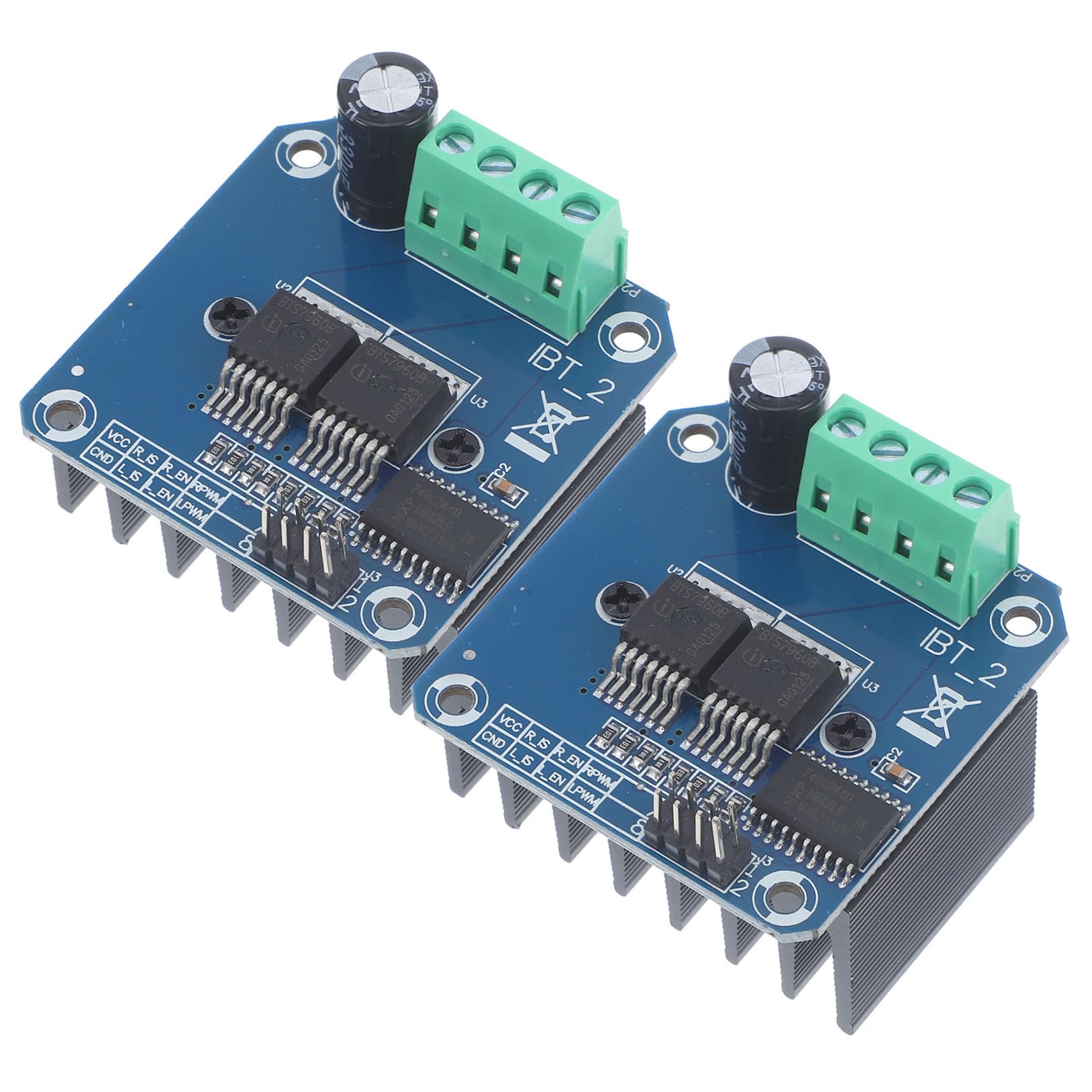 Módulo de controlador de motor de corriente Mikikit con refrigeración soldable eficiente 8