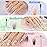 Beetles Nail Art Brushes Set Gel Polish Nail Art Design Pen Painting Tools with Detail Brush, Gradient Brush and Nail Round Pen for Salon DIY at Home Manicure
