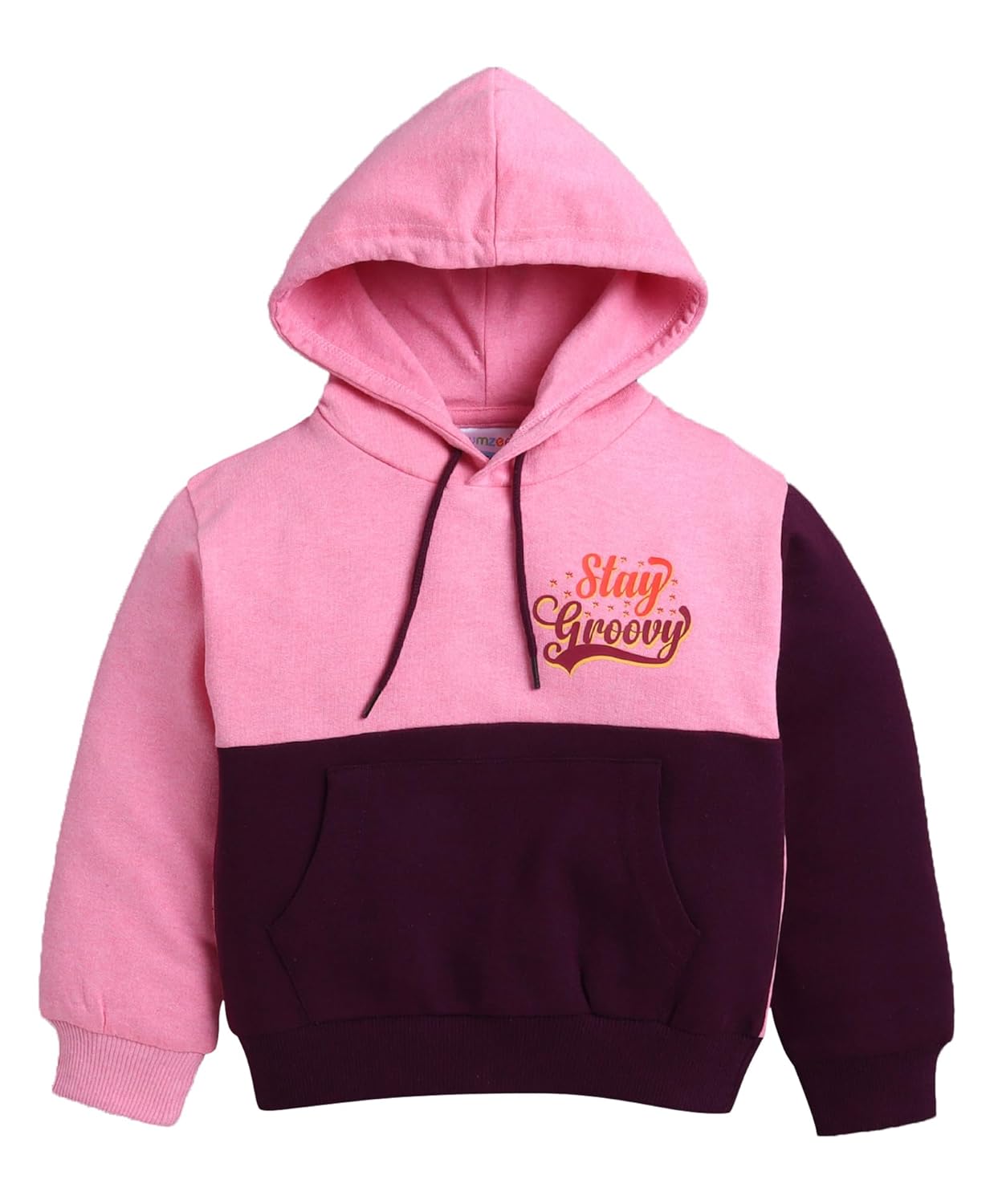 BUMZEE Girls Cotton Blend Full Sleeves Hooded Sweatshirt (Peb10877879) BUMZEE Girls Cotton Blend Full Sleeves Hooded Sweatshirt (Peb10877879)