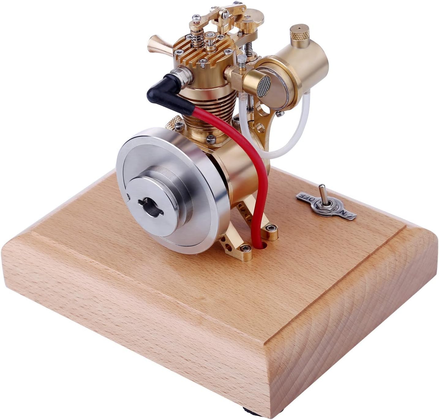 Motor de gasolina de 4 tiempos y 1,6 CC M19 horizontal refrigerado por agua para maquetas