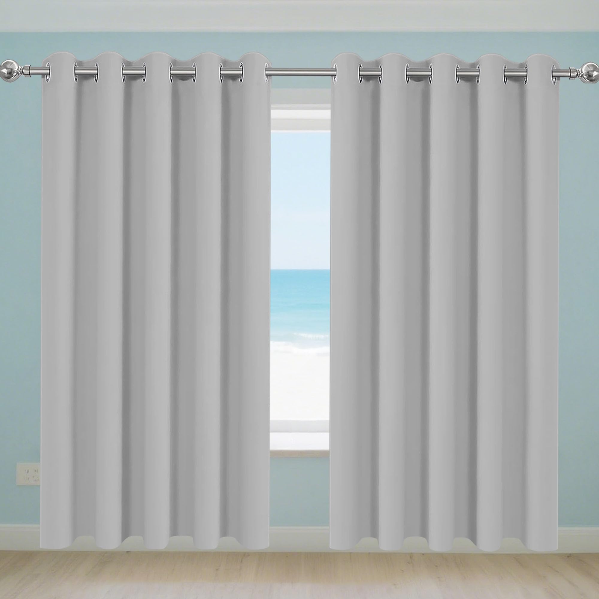 Rideaux occultant 100% anti chaleur et anti-UV pour chambre