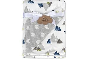 Mountains & Arrows Adventure Blankets for Little Explorers
