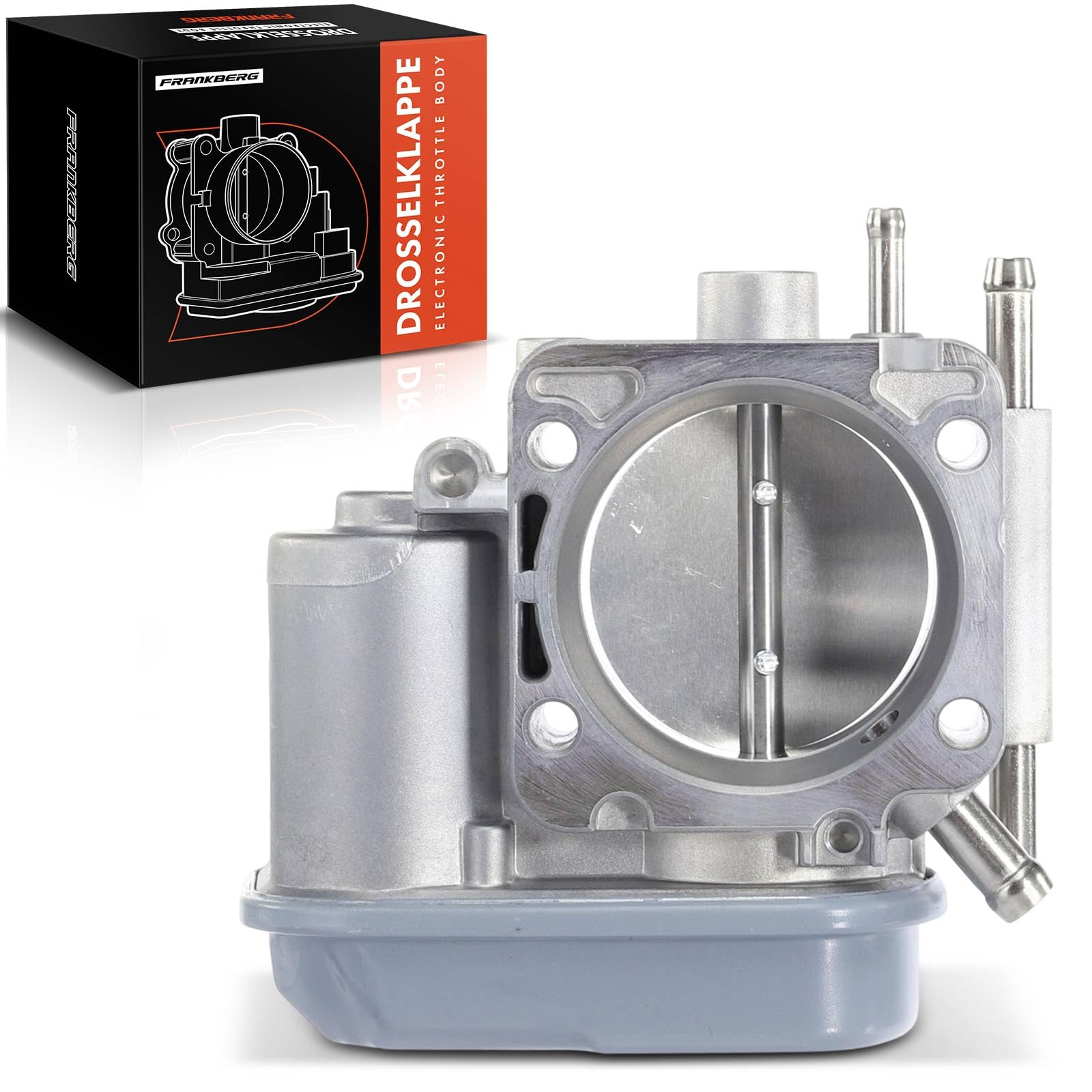Frankberg Drosselklappe Drosselklappenstutzen Kompatibel mit Astra G F67 Corsa C F08 Omega B V94 Vectra B J96 1.8L 2.2L 1995-2010 9128518
