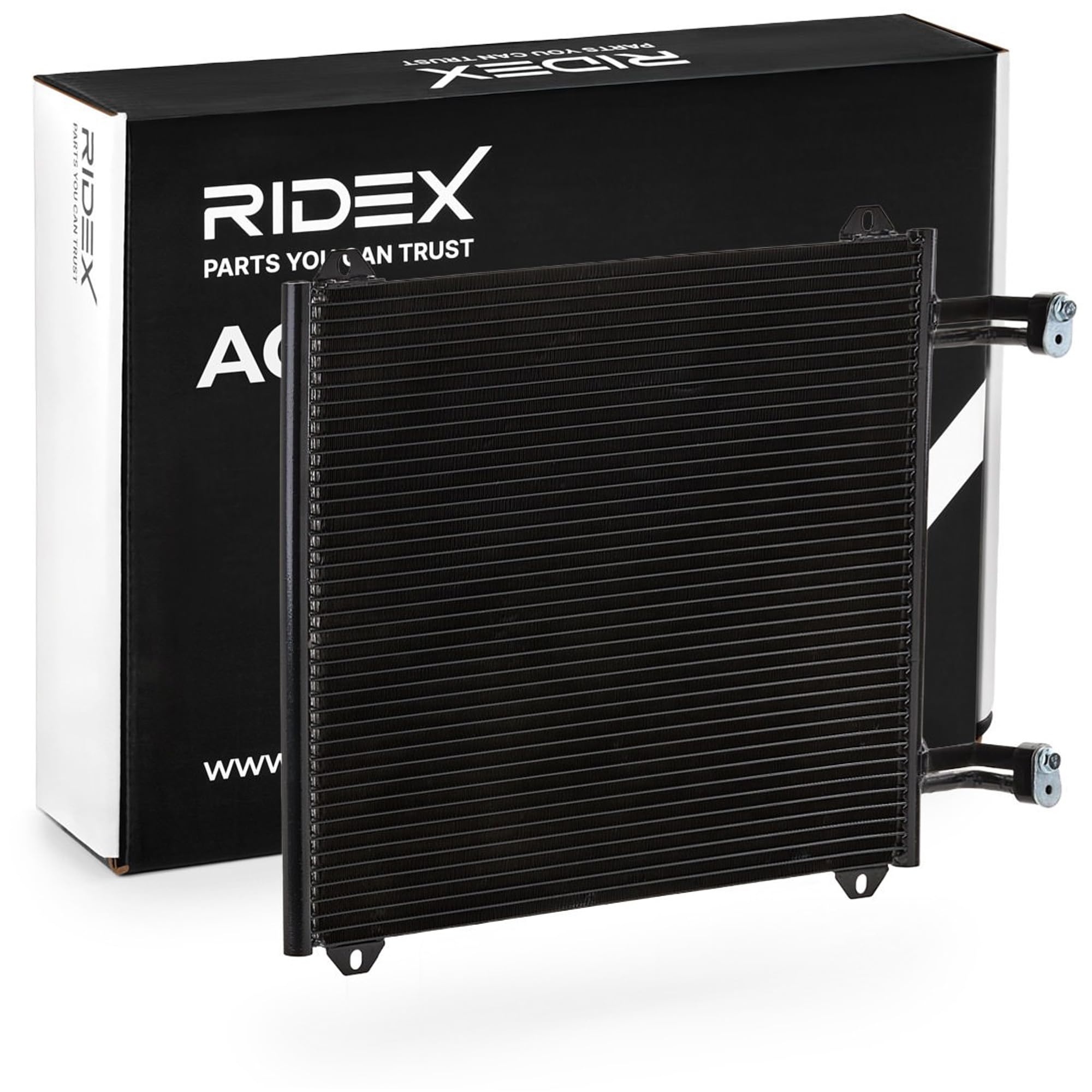 RIDEX 448C0408 Condensador aire acondicionado sin secador Compatible con AUDI A2 8Z0