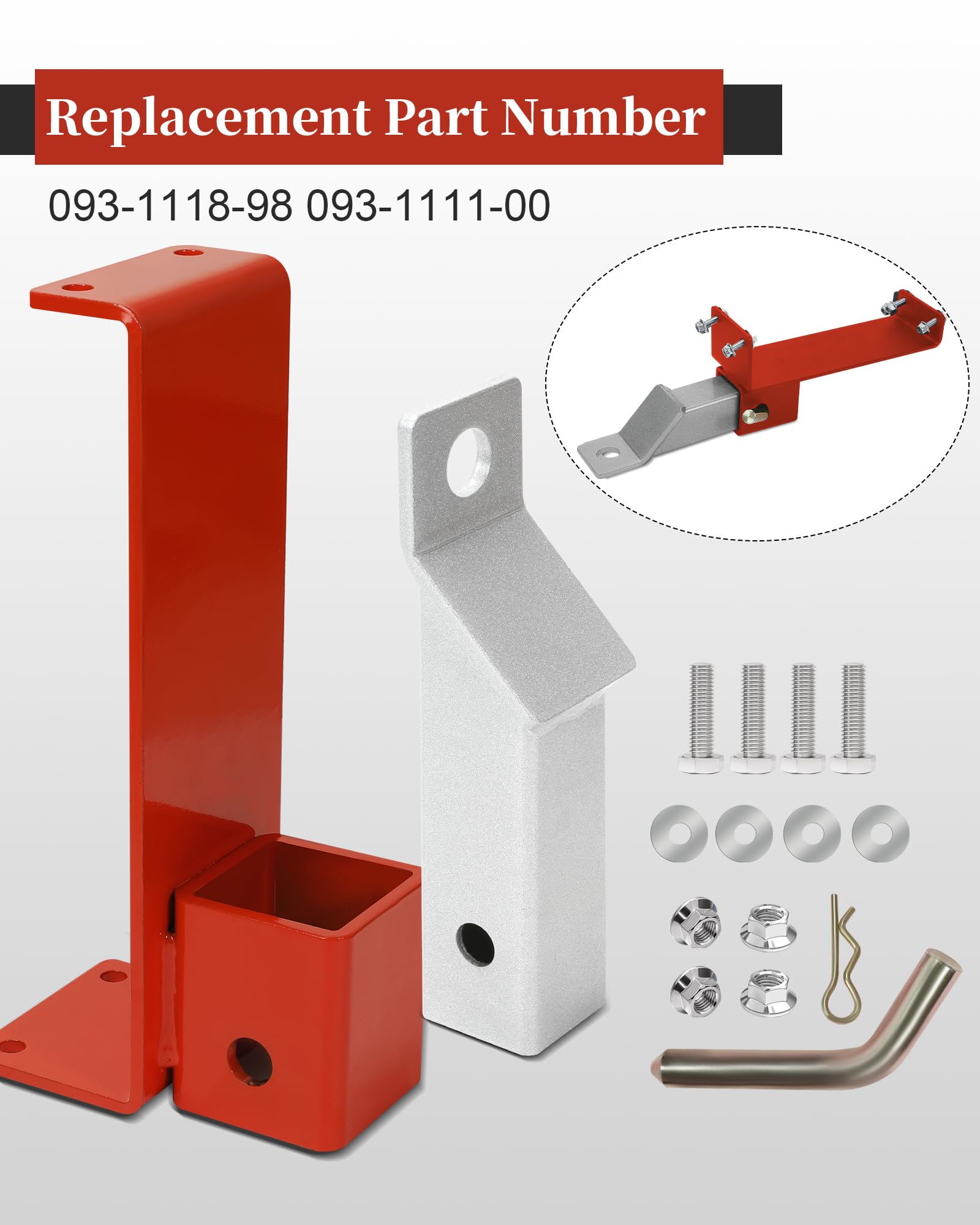 Amazon.com: 093-1118-98 093-1111-00 Hitch Kit, Fit for Bad