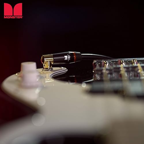 Miniatura 6 de Monster Prolink Monster - Cable de instrumento para bajos ángulo recto a recto, 21 pies, en ángulo a recto 14 enchufes