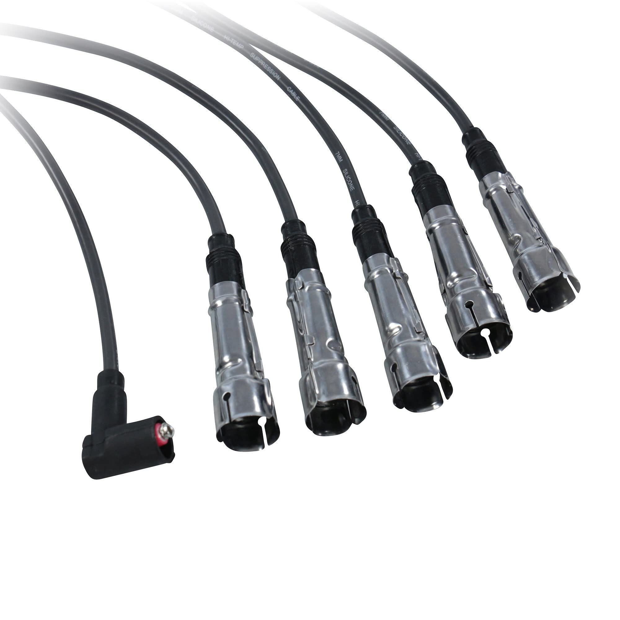 ATEC Germany Zündkabelsatz 6-teilig Kompatibel mit: AUDI 100 C3 Avant, 100 C3 Stufenheck, 100 C4 Avant, 100 C4 Stufenheck, 200 C3 Avant, 200 C3 Stufenheck, 80 B4 Avant, 80 B4 Stufenheck, 90 B2, 90 B3