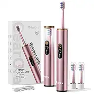 M23 Travel Electric Toothbrush for Adults, Retractable Portable Sonic Toothbrush, Aluminum Body, 30-Day Battery, Universal USB-C Charging, IPX7 Waterproof, Compact Travel Size Toothbrush