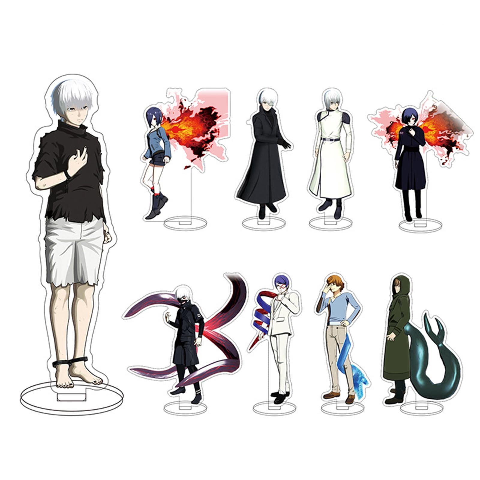 Amazon.co.jp: 東京喰種 アクリルスタンド アクスタ グッズ 金木研 霧 