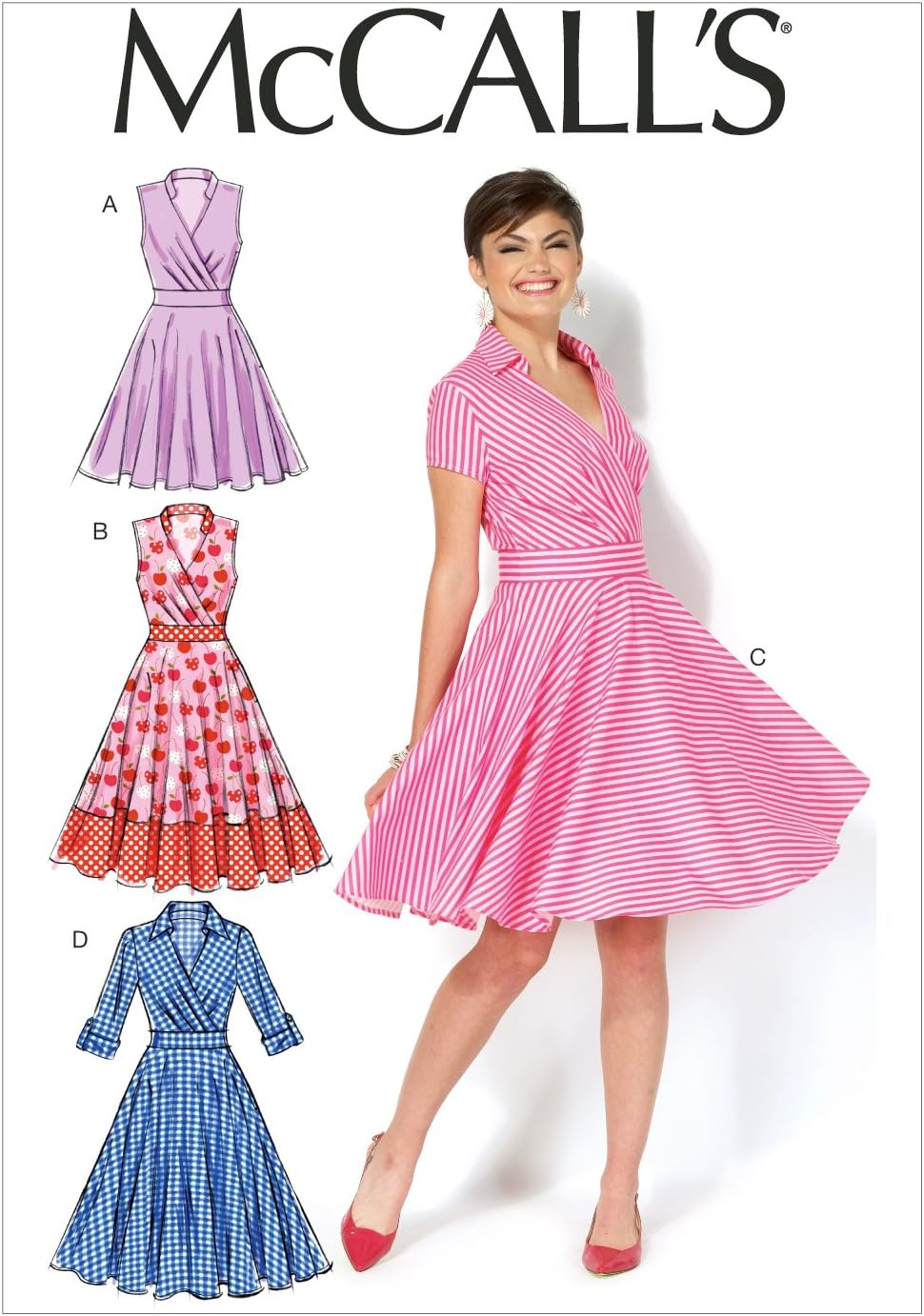 McCall's Pattern Company M7081 Misses' Dresses, Size A5