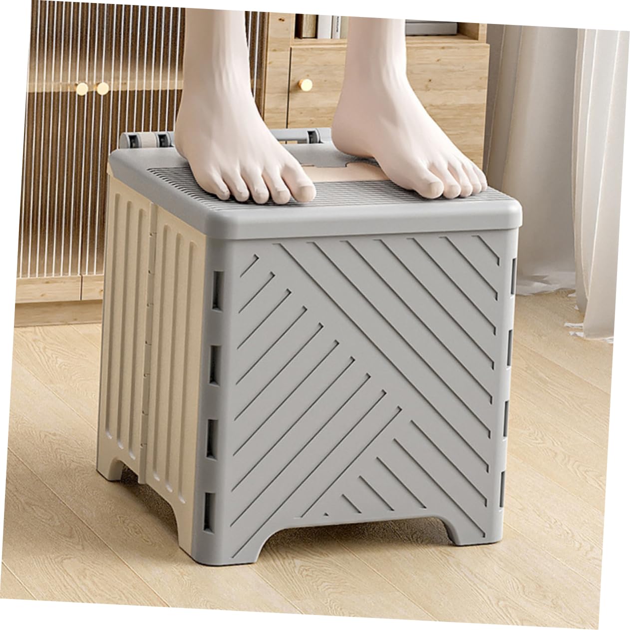 BESTonZON Faltbarer Toilettensitz Für Kleinkinder Tragbares Töpfchen Für Junge Mädchen Faltbare Toilette Für Camping Und Platz Sparend Robustes Und Pu-material