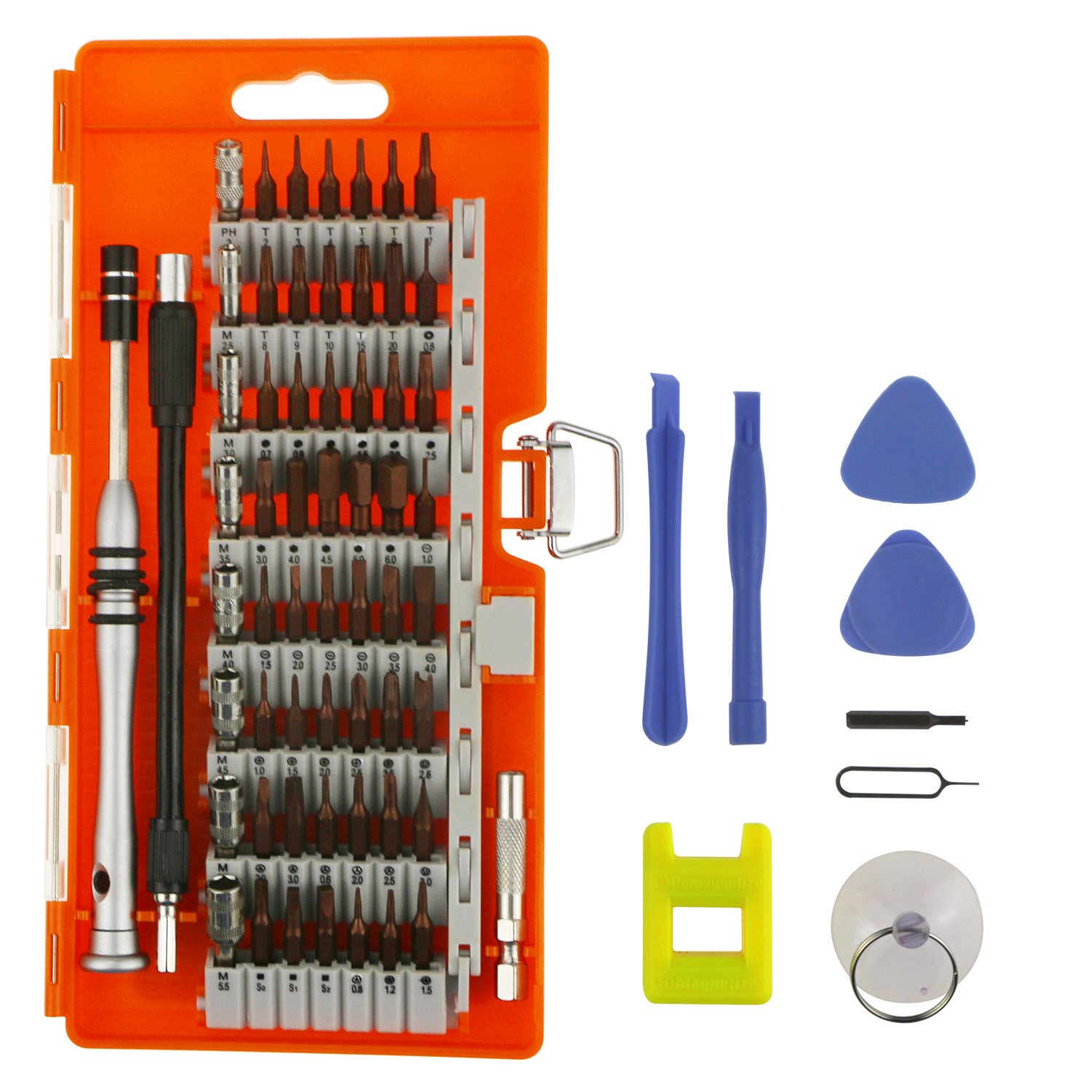 Amazon | Powangle 68 in 1 精密ドライバーセット 56種ビット