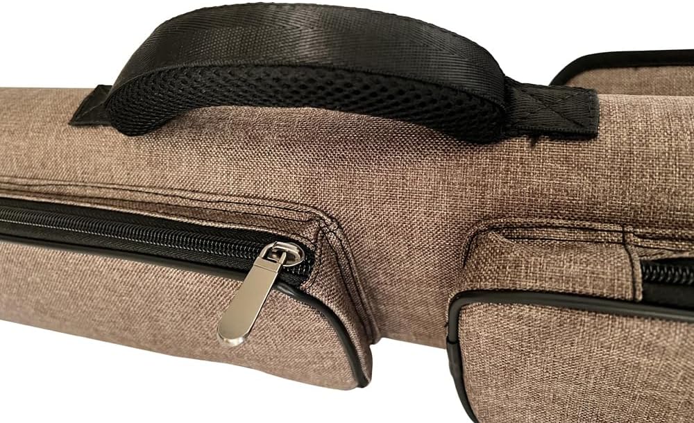 Champion 2X4,3x6 Nylon/Leatherette Billiard Pool Cue Stick Hard Carrying Case 4S2B, 6S3B