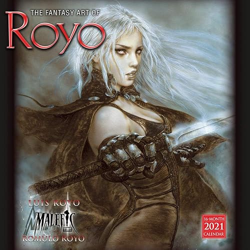 FANTASY ART OF LUIS ROYO 2021 WALL CALENDAR