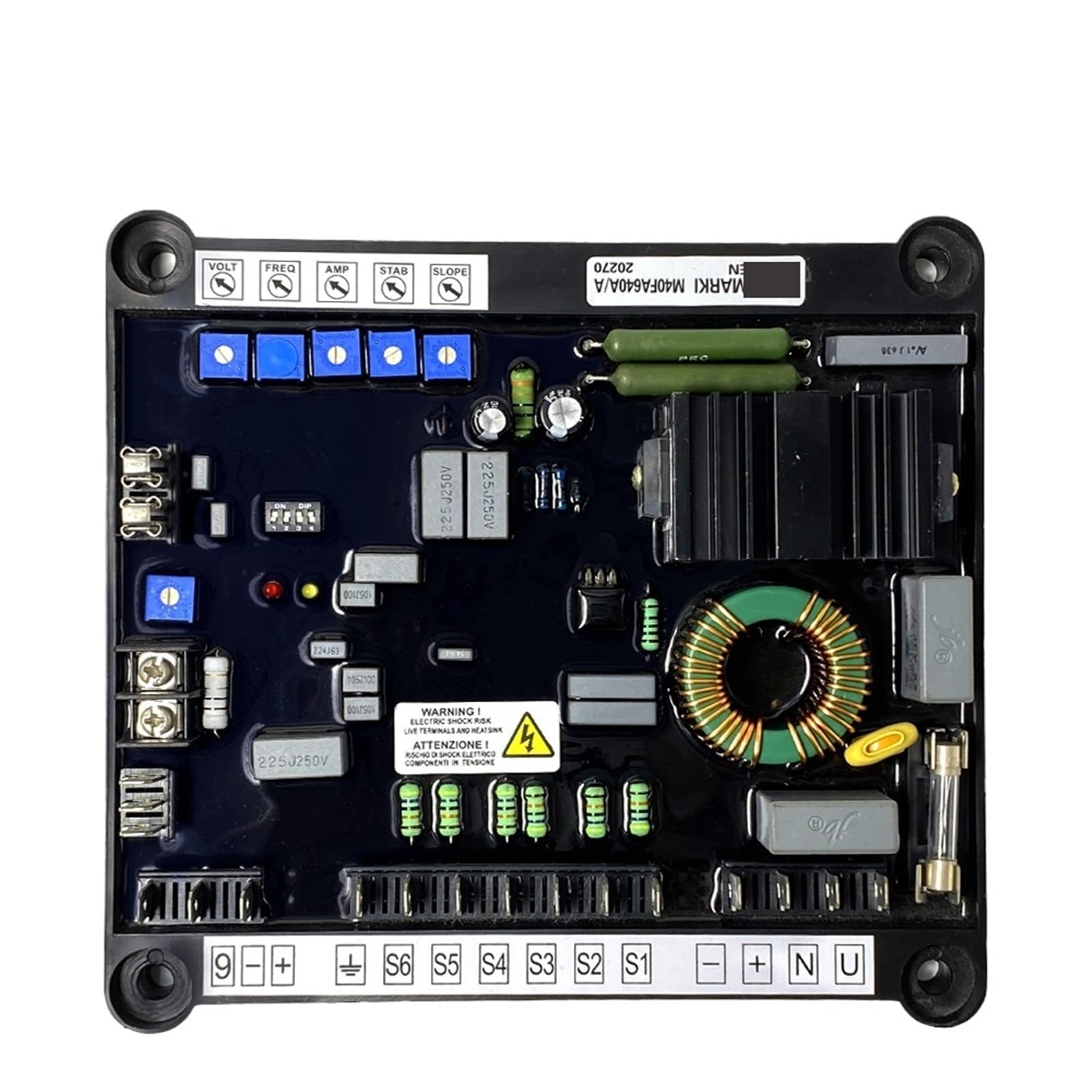 NVSFZGIYG 1pcs M40FA640A AVR Generators Brushless Diesel Generator Automatic Voltage Regulator Stabilizer Genset Parts