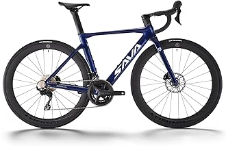 SAVADECK Carbon Fiber Road Bike, Hydraulic Oil Disc Bike with Carbon Fiber Frame and Wheelset, Lightweight Full Carbon Racing Bicycle with Shimano R7120 24S Shift Set for Adults