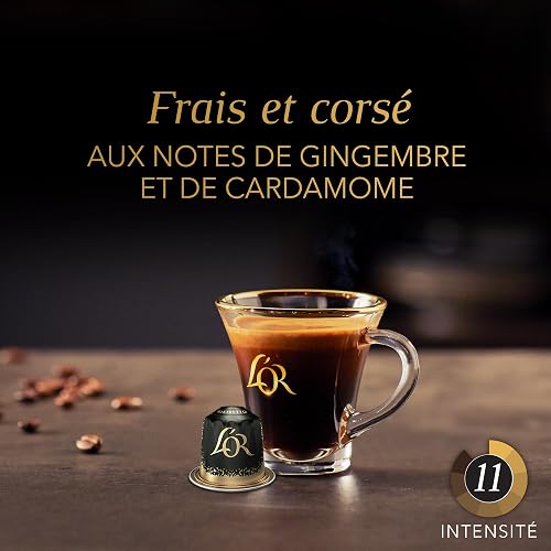 L'Or Espresso ristretto Intensity 11-20 Aluminum Capsules Nespresso Machines Compatible 104g (10 packs of 20),package may vary - 4
