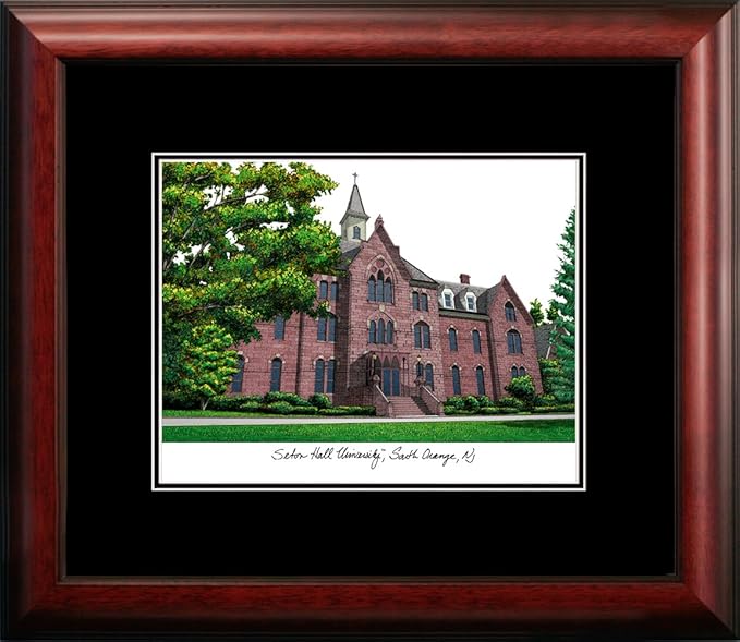 Buy Campus Images NJ997A Seton Hall Academic Framed Lithograph Online buy-campus-images-nj997a-seton-hall-academic-framed-lithograph-online